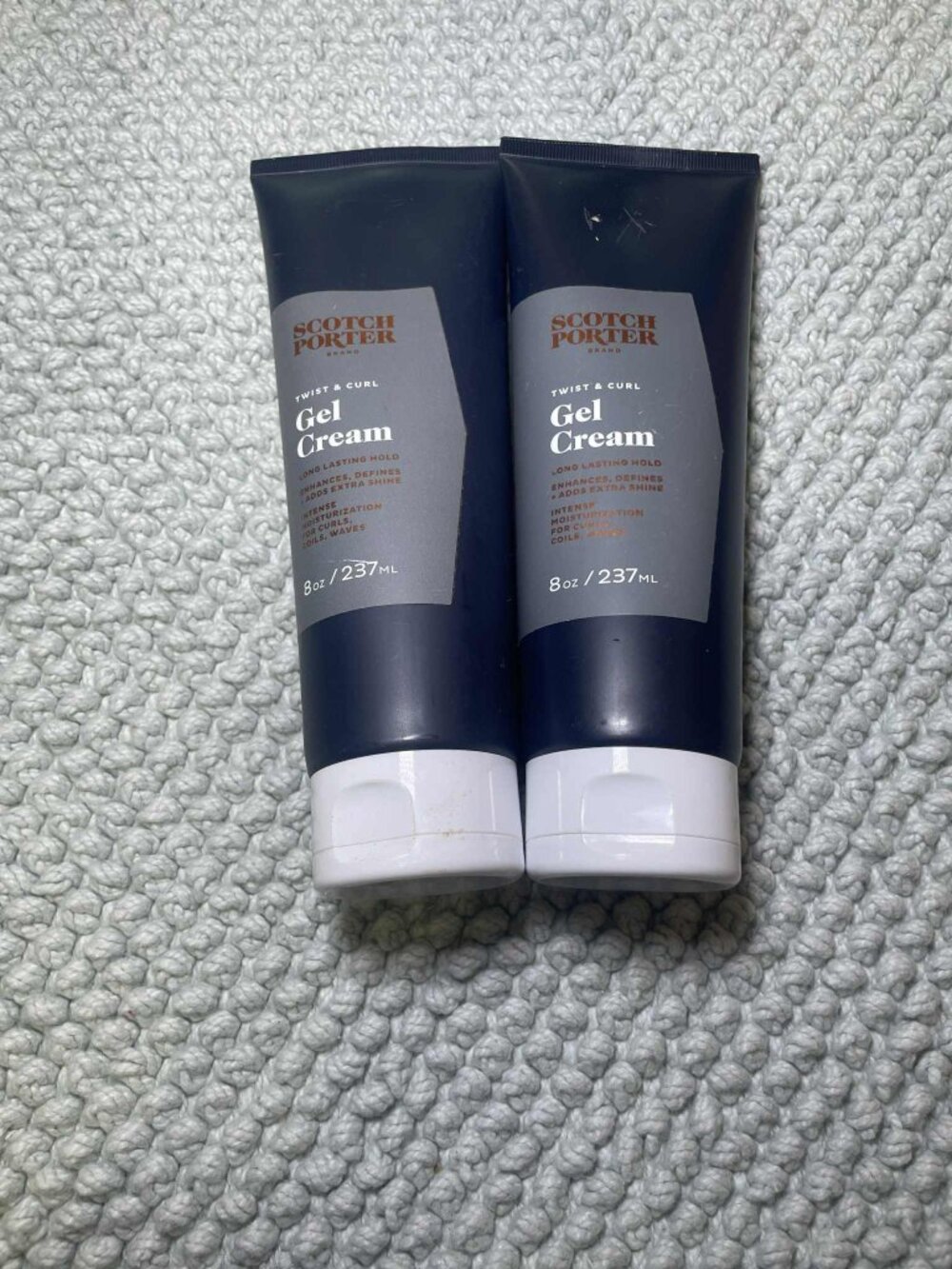 2 Brand New Scotch Porter Twist & Curl Gel Cream, 8 oz.